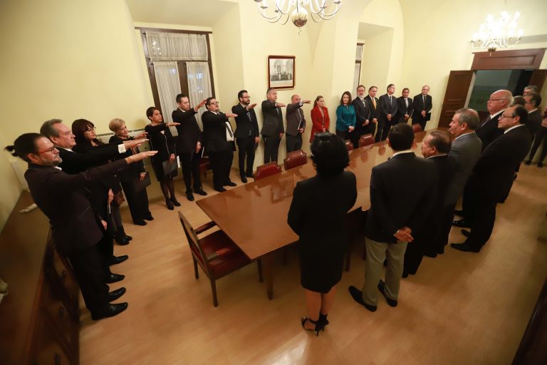 Rinden protesta decanos y directores generales de la Autónoma de Aguascalientes