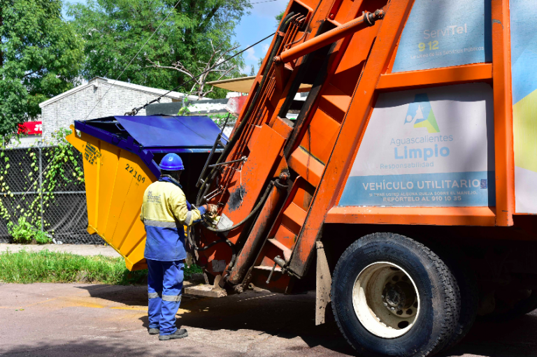 Intensifican en la capital de Aguascalientes operativo de limpia y aseo