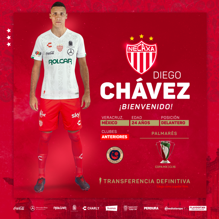 Diego Chávez Collins, nuevo refuerzo de Necaxa
