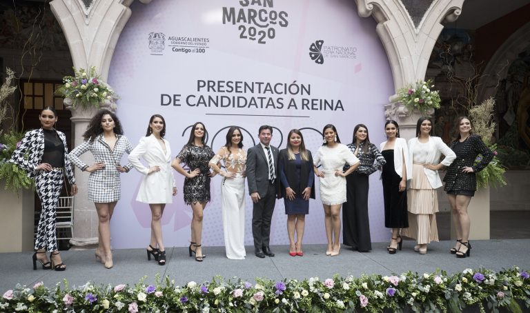 10 candidatas a reina de la Feria Nacional de San Marcos en Aguascalientes