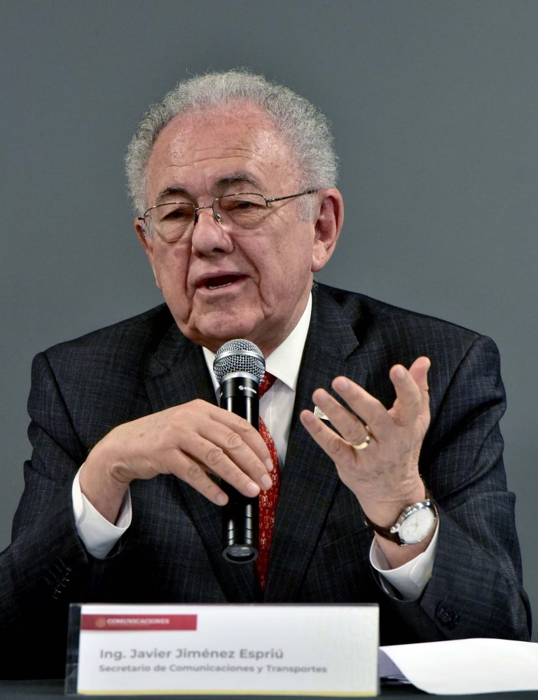 Jiménez Espriú rindió informito sobre desplome de helicóptero