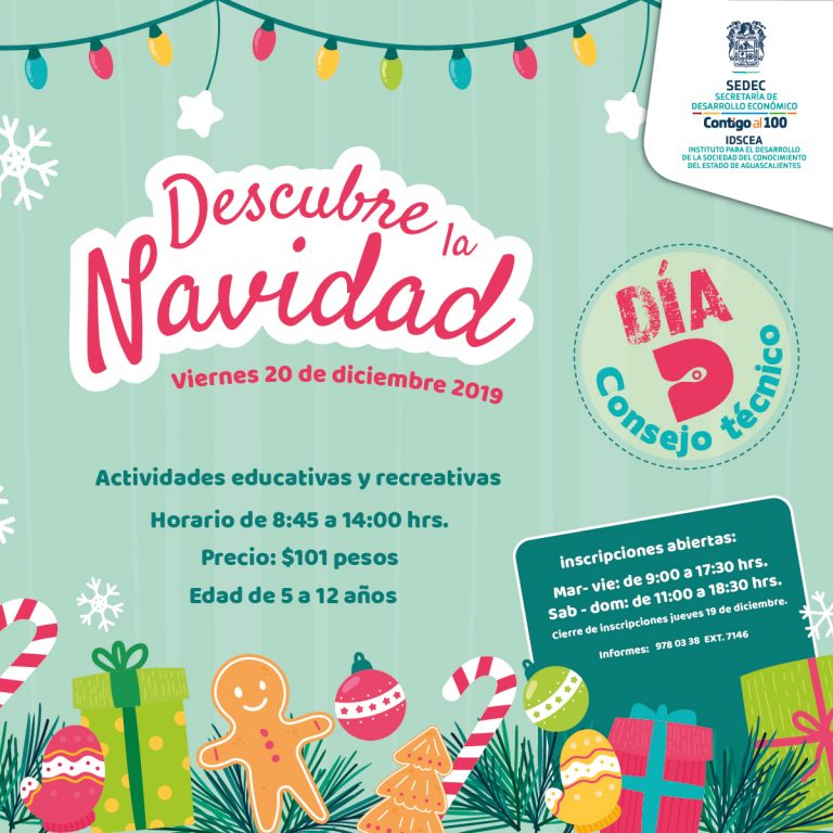 Invitan a niños a celebrar una Navidad con ciencia en Aguascalientes