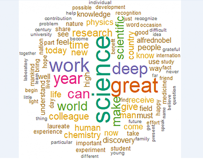 Hoy, los discursos de los Nobel apuestan a la paz y a la cooperación