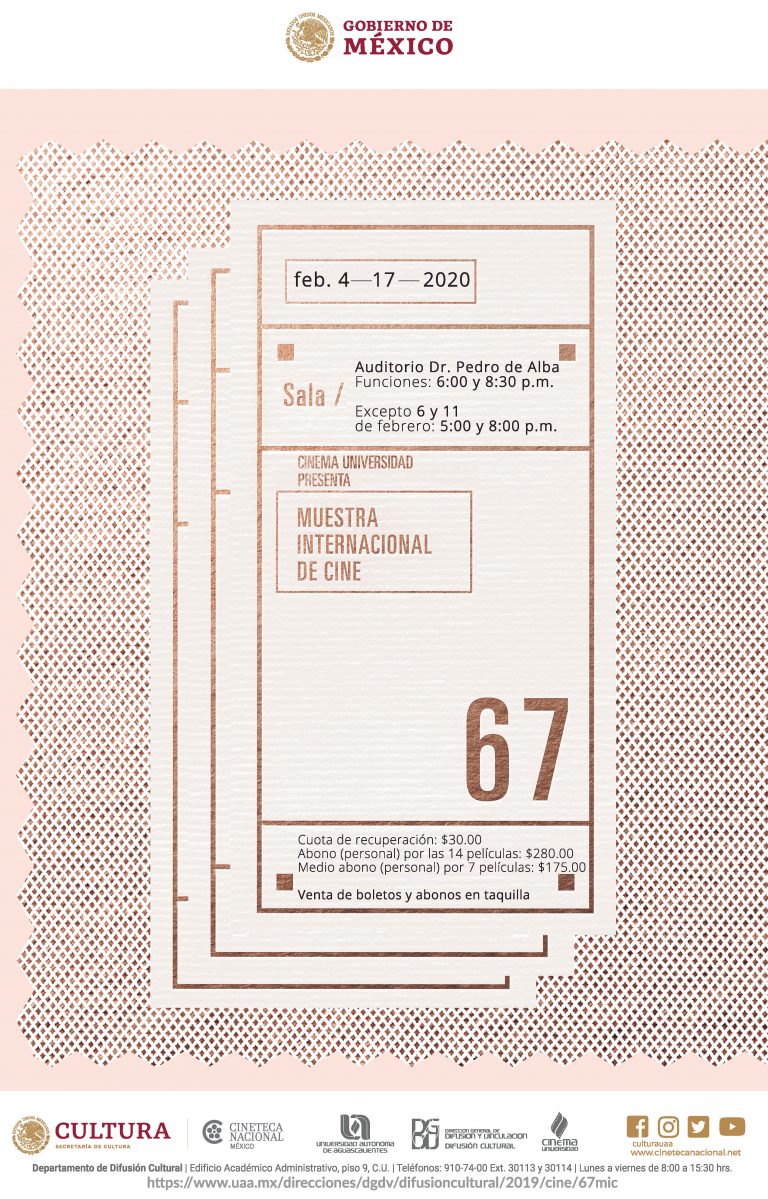 67 Muestra Internacional de Cine en la UAA