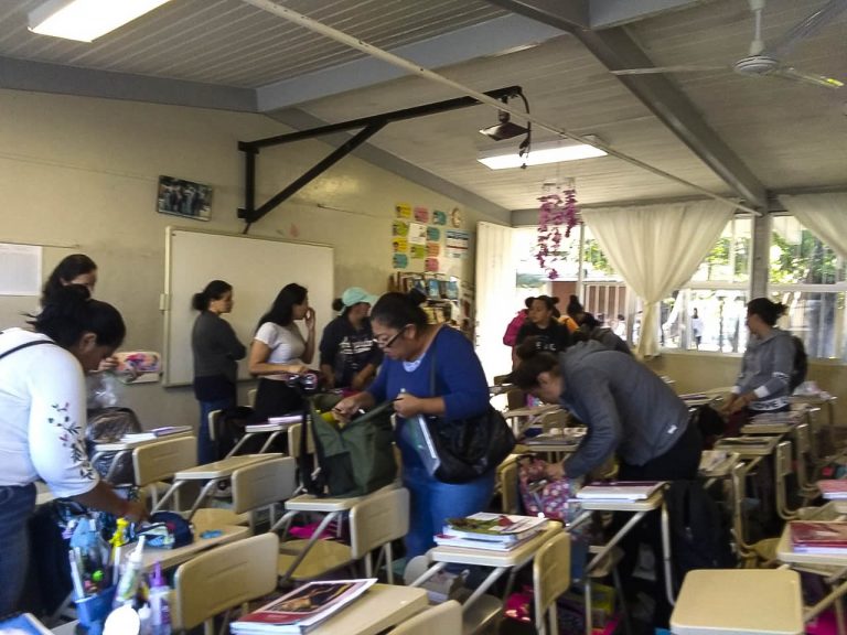 En 2019, en Calvillo se realizaron casi mil 500 revisiones de  mochilas