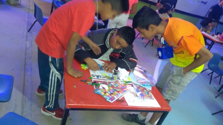 Actividades didácticas en seguridad, en la Feria de Rincón, Aguascalientes