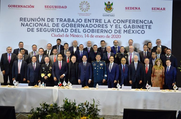 Acuerda la Conago trabajar con Gobierno Federal en materia de seguridad