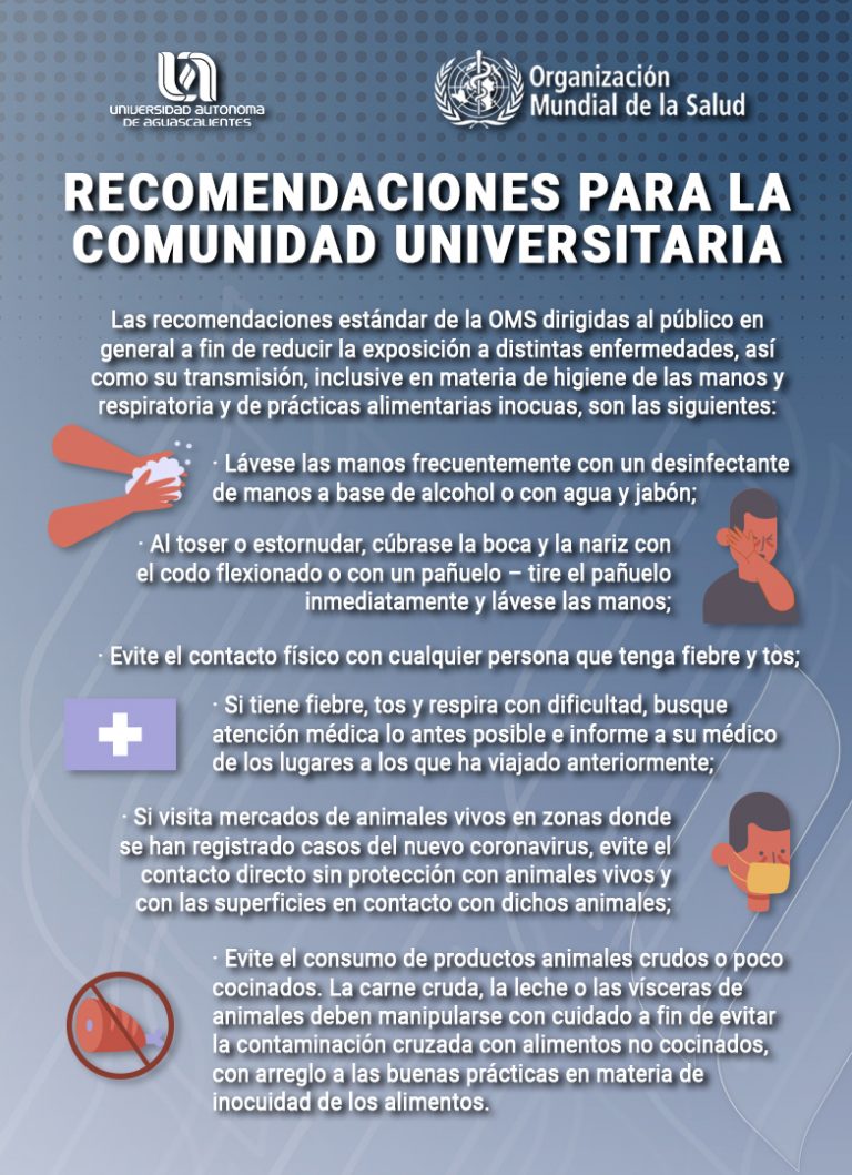 Difunden medidas preventivas de coronavirus