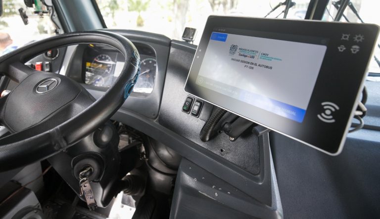 Circula camión demo con tecnología Yovoy en Aguascalientes