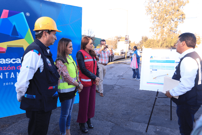 Teresa Jiménez puso en marcha obras de rehabilitación de vialidades