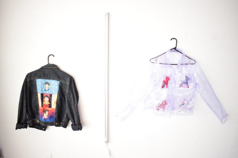 Moda y arte. Reflection.