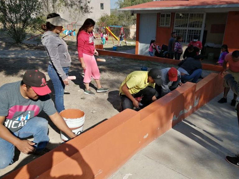 En Aguascalientes, club rotario pinta a México