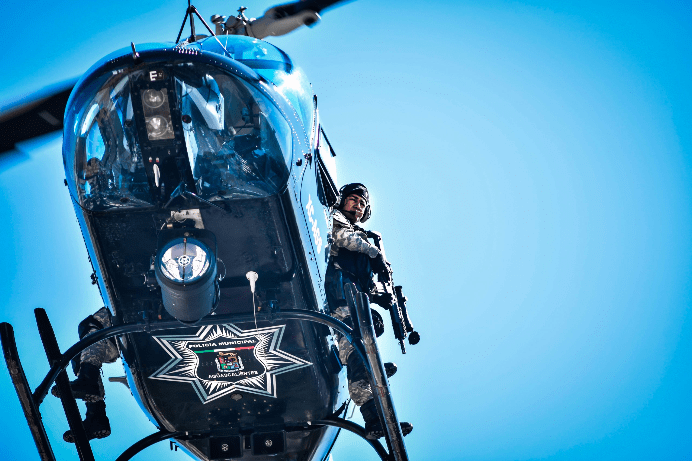 Halcón I reinició labores de vigilancia en Aguascalientes