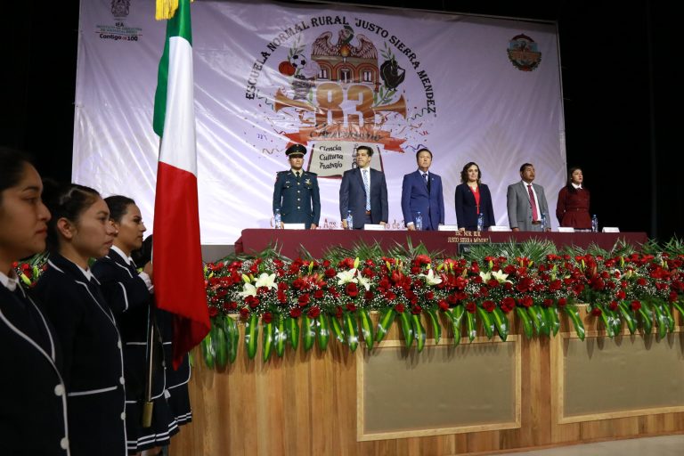 Festejos por 83 Aniversario de la Escuela Normal Rural Justo Sierra Méndez