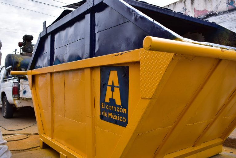 Rehabilitarán contenedores en comunidades rurales de Aguascalientes