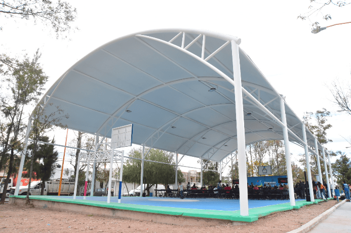 Entrega Teresa Jiménez obras de rehabilitación del Parque Santa Anita