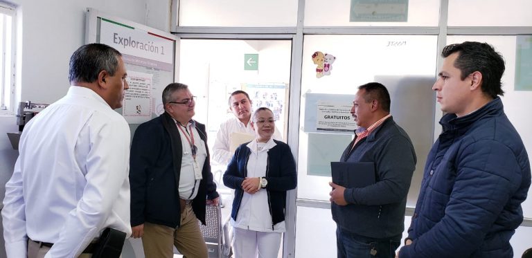 Autoridades del Issste y SNTE realizan recorrido de supervisión por unidades médicas