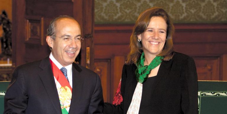 Margarita Zavala y Felipe Calderón cabildean en la sombra