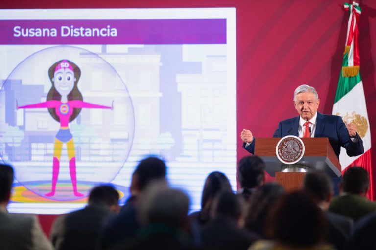 López Obrador acatará sana distancia en eventos públicos