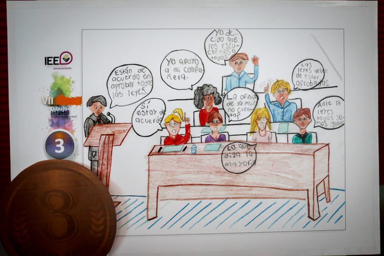 Convoca IEE a Concurso de Dibujo Infantil La Niñez y la Democracia