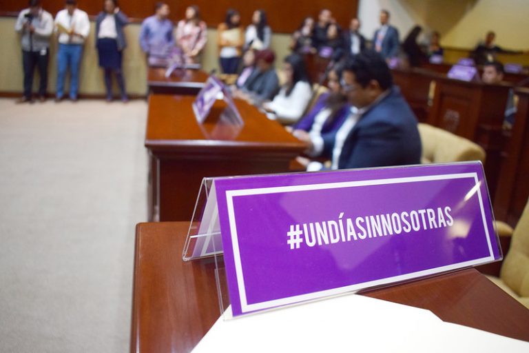 Ridículos, los pronunciamientos del Congreso contra la violencia de género