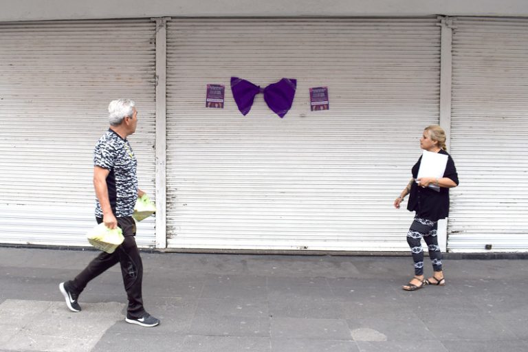 El nueve nadie se movió, la protesta en Aguascalientes