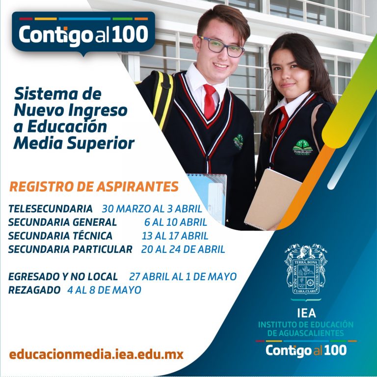 En Aguascalientes, inicia registro en línea para nuevo ingreso a bachillerato