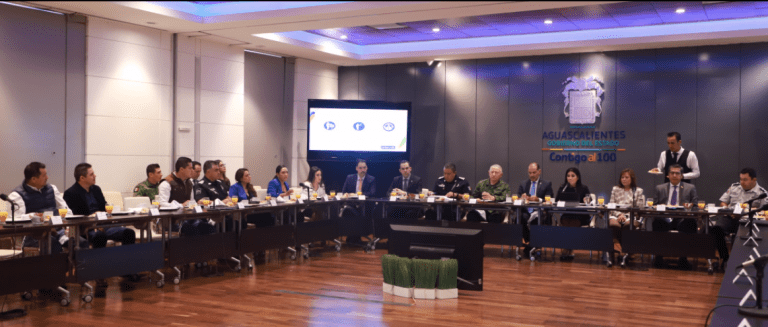 Participa capital de Aguascalientes en reunión de seguridad