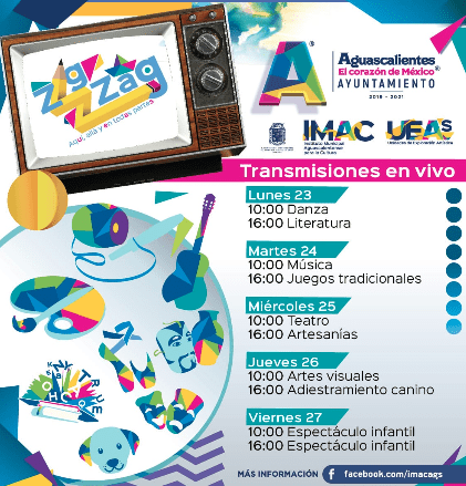 Invitan a talleres culturales gratuitos en línea de Aguascalientes