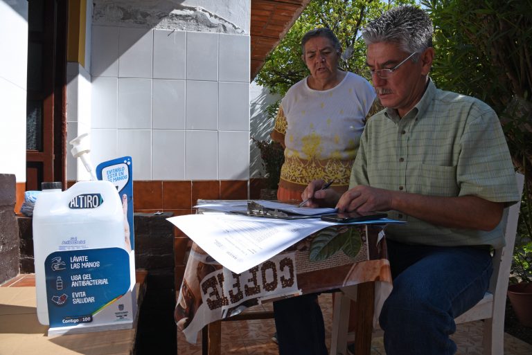 Personal de DIF estatal de Aguascalientes realiza visita a los asilos registrados en la entidad