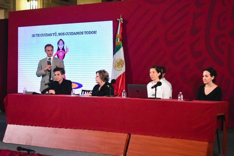 Primera conferencia del Gobierno de México sobre mujeres y Covid-19