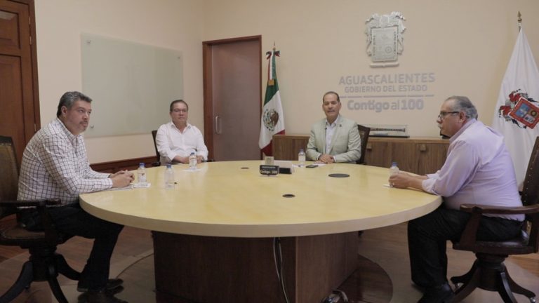 Se reunió el gobernador de Aguascalientes con el Consejo de Administración del Centro Comercial Agropecuario