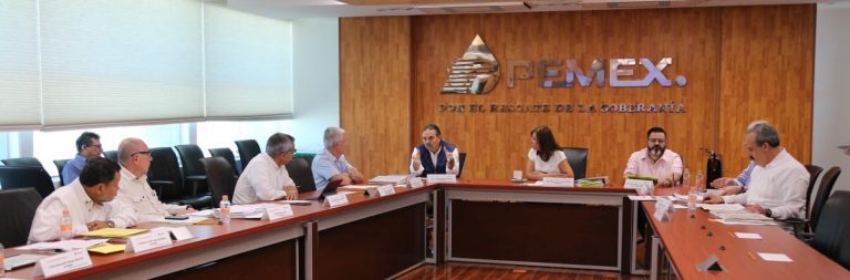 Sesiona Consejo de Administración de Pemex 