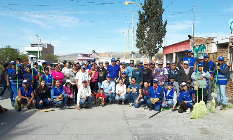 Hubo jornada de limpieza en Jesús María, Aguascalientes