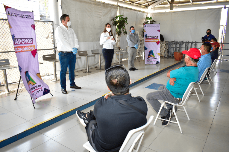 Micronegocios recibieron apoyo económico de Municipio en Aguascalientes