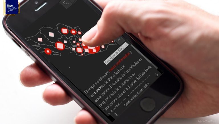 Instala UNAM plataforma de información geográfica sobre Covid-19 en México   