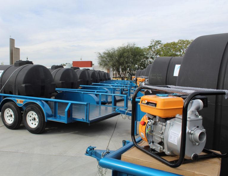 Abren convocatoria para adquisición de remolques con cisterna y motobomba