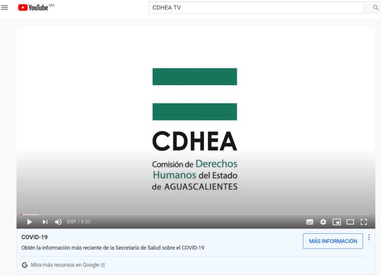 La CDHEA inicia campaña informativa sobre Derechos Humanos y Covid-19