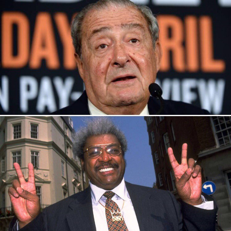 Bob Arum vs Don King / Marca textos 