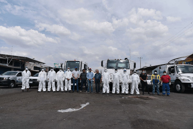 Realizan limpieza de mercados y centros de abasto en Aguascalientes