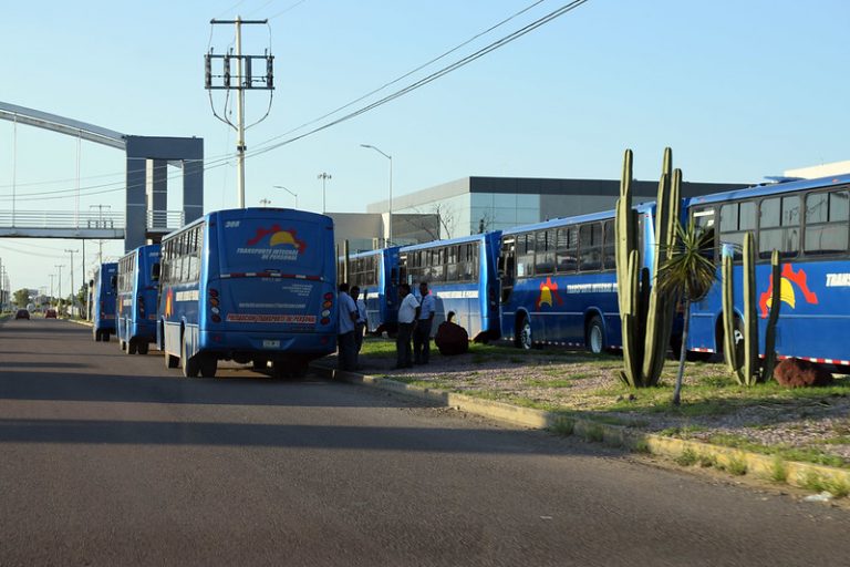 Se alinean empresas de transporte de personal en Aguascalientes a estrategia para el regreso a actividades