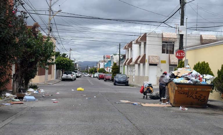 En Aguascalientes, incrementa recolección de basura de 50 a 80 toneladas durante pandemia por COVID-19