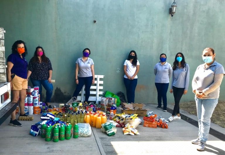 Estudiantes de trabajo social de la Autónoma de Aguascalientes continúan beneficiando a ciudadanos vulnerables durante esta contingencia por Covid-19