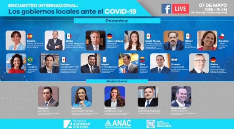 La alcaldesa de Aguascalientes participó en encuentro internacional de alcaldes ante emergencia sanitaria