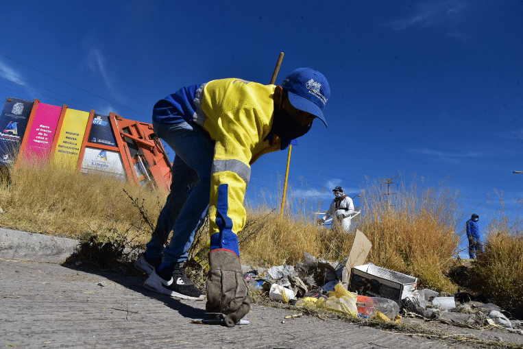 En operativo de limpieza, han recolectado más de 400 toneladas de residuos en Aguascalientes
