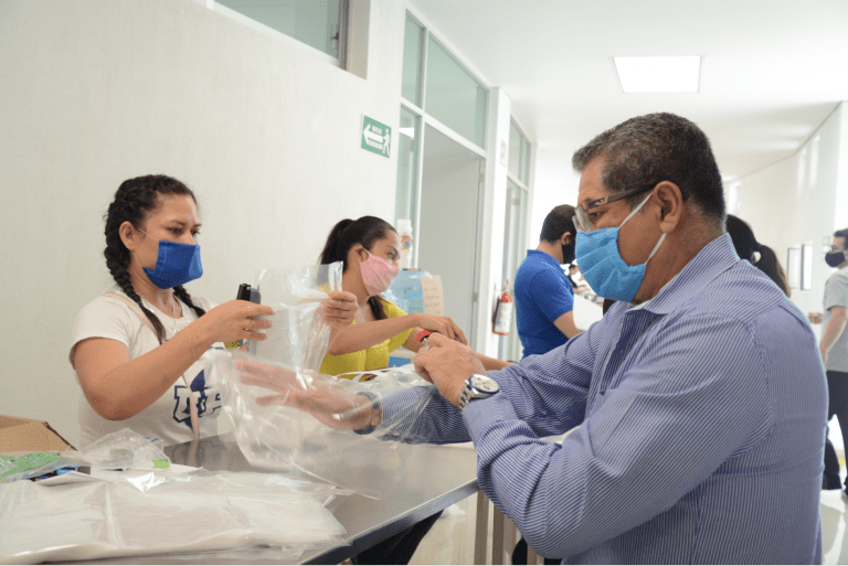 Donará UPA más de mil quinientas caretas protectoras