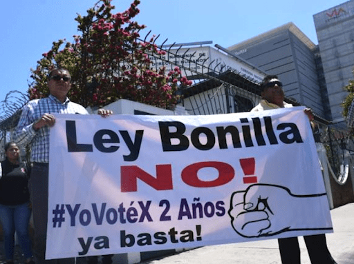 Invalidar Ley Bonilla fortalece la democracia y el Estado de Derecho   