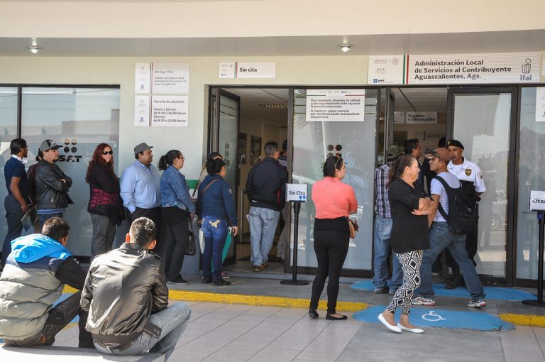 Cae 15% recaudación del SAT y 26.2 % el ISR en abril a causa de pandemia por COVID-19