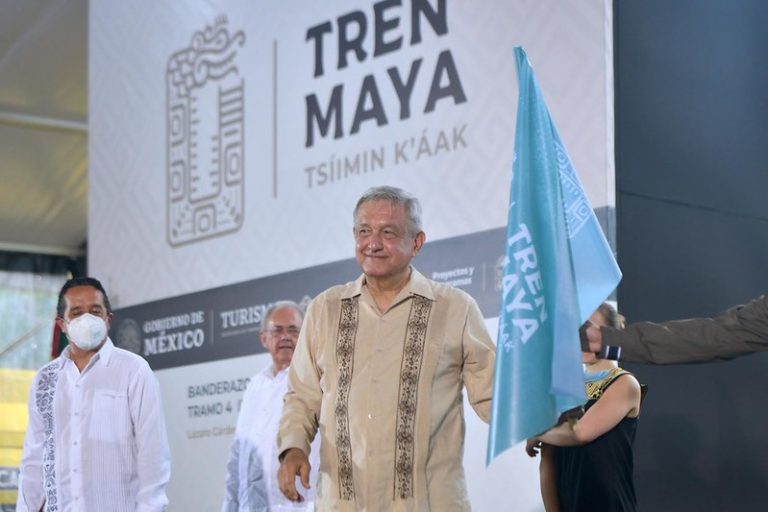 López Obrador da banderazo al primer tramo del Tren Maya: costará 27 mmdp