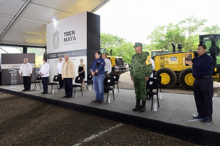 Tren Maya estará terminado en 2024; último tramo lo construirá el Ejército: López Obrador